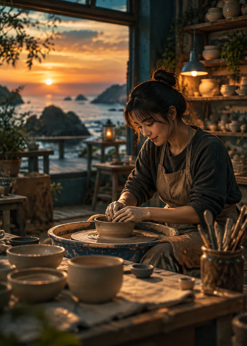 周末沉浸陶艺手作：在泥土旋转中抚平一周疲惫封面